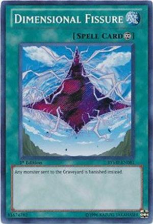 Dimensional Fissure [RYMP-EN081] Secret Rare