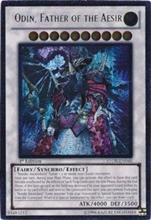 Odin, Father of the Aesir [STOR-EN040] Ultimate Rare