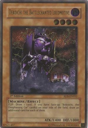 Dekoichi the Battlechanted Locomotive [RDS-EN032] Ultimate Rare