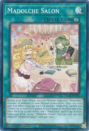 Madolche Salon [RA03-EN069] Super Rare