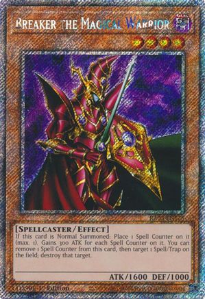 Breaker the Magical Warrior (Platinum Secret Rare) [RA03-EN125] Platinum Secret Rare