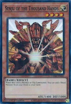 Senju of the Thousand Hands (SR) [CRBR-EN041] Super Rare