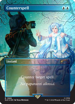 Counterspell (1589) (Rainbow Foil - Japanese) [Secret Lair Drop Series]