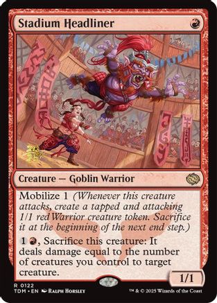 Stadium Headliner [Tarkir: Dragonstorm Prerelease Promos]