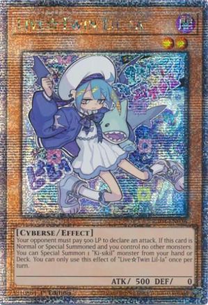 LiveTwin Lil-la [RA04-EN036] Quarter Century Secret Rare