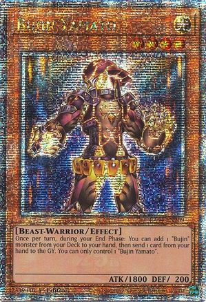 Bujin Yamato [RA04-EN209] Quarter Century Secret Rare