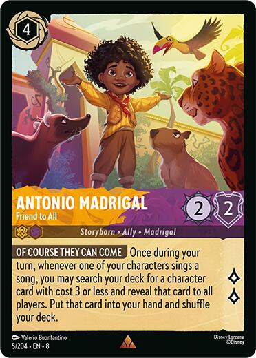 Antonio Madrigal - Friend to All (57/204) [Reign of Jafar]