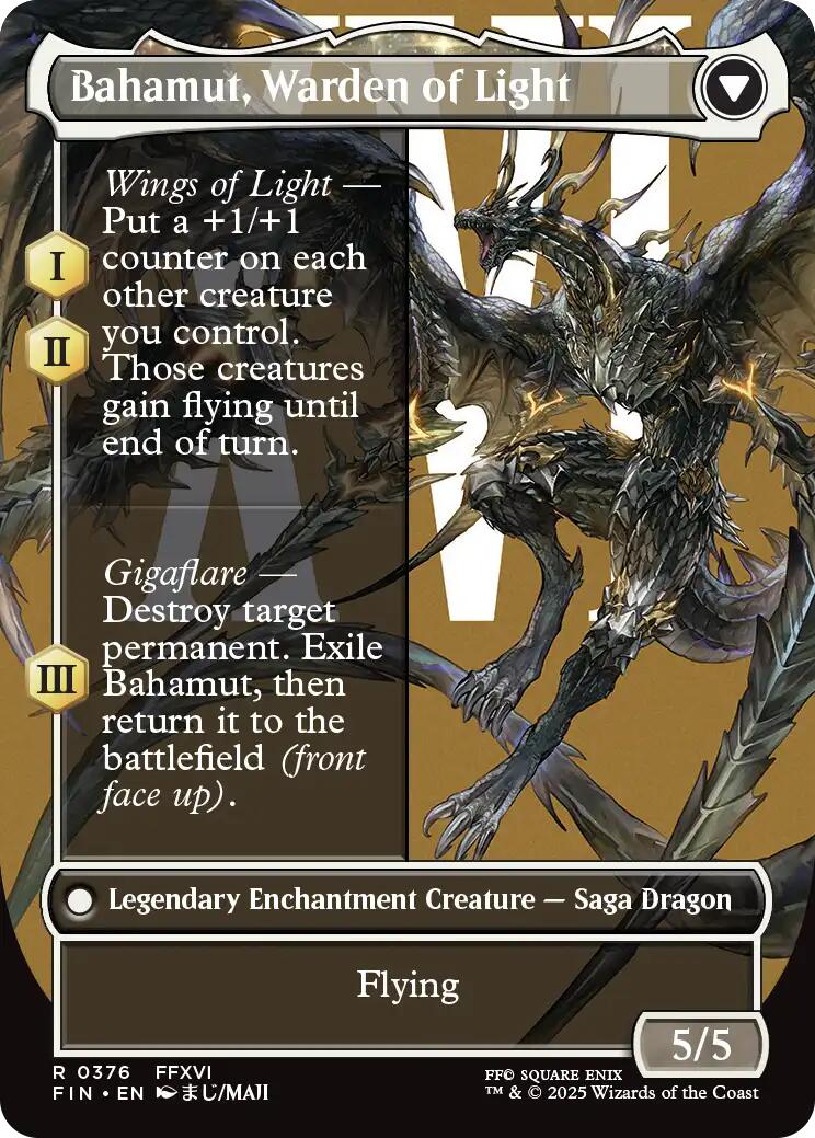 Dion, Bahamut's Dominant (Borderless) [FINAL FANTASY]