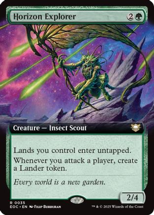 Horizon Explorer (Extended Art) [Edge of Eternities Commander]