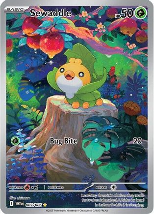 Sewaddle 087/086 [Scarlet & Violet: White Flare]