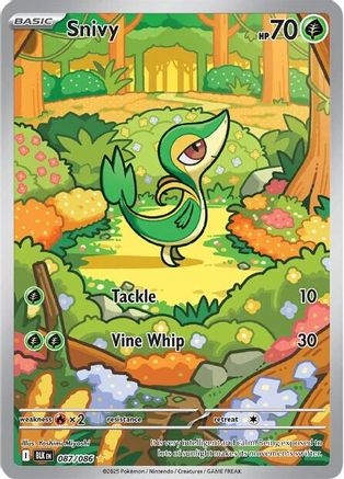 Snivy 087/086 [Scarlet & Violet: Black Bolt]
