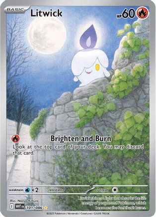 Litwick (101/086) [Scarlet & Violet: Black Bolt]