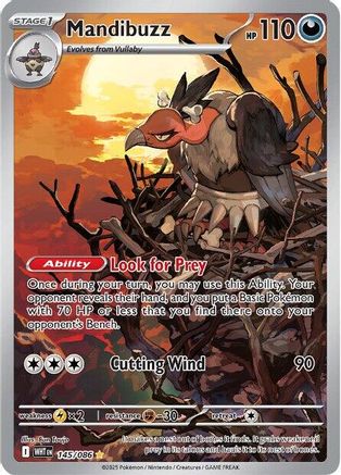 Mandibuzz (145/086) [Scarlet & Violet: Black Bolt]