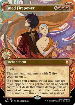 Fated Firepower (Showcase) (LTA-341)[Avatar: The Last Airbender]