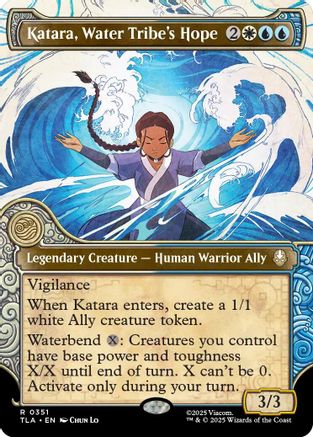 Katara, Water Tribe's Hope (Showcase) [Avatar: The Last Airbender] (TLA-351)