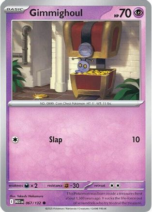 Gimmighoul (067/132) [Mega Evolutions: Base Set]