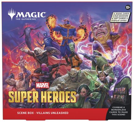 Magic Marvel Super Heroes Scene Box - Villains Unleashed