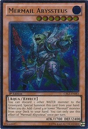 Mermail Abyssteus [CBLZ-EN083] Ultimate Rare