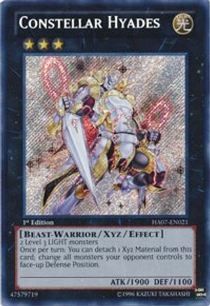 Constellar Hyades [HA07-EN021] Secret Rare