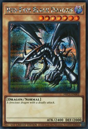 Red-Eyes Black Dragon (NKC1-EN002) - Miscellaneous Promotional Cards Limited