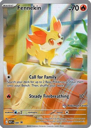 Fennekin 080  ME Mega Evolution Promo - Promo