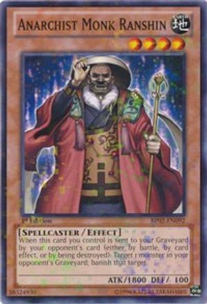 Anarchist Monk Ranshin [BP02-EN092] Mosaic Rare