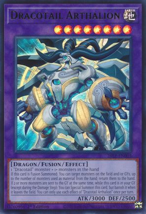 Dracotail Arthalion (26LP-EN003) - Limited Pack World Championship 2026 1st Edition