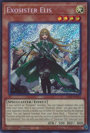 Exosister Elis (Secret Rare) (26LP-EN016) - Limited Pack World Championship 2026 1st Edition