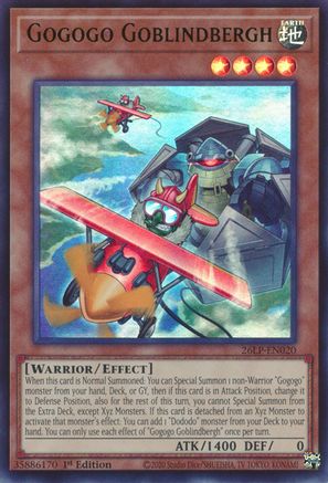 Gogogo Goblindbergh (26LP-EN020) - Limited Pack World Championship 2026 1st Edition