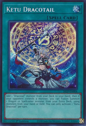 Ketu Dracotail (Secret Rare) (26LP-EN004) - Limited Pack World Championship 2026 Limited