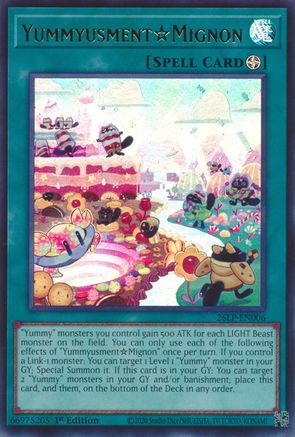 YummyusmentMignon (26LP-EN006) - Limited Pack World Championship 2026 1st Edition