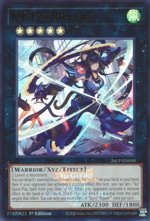 K9-17 "Ripper" (Emblazoned) (26LP-EN010) - Limited Pack World Championship 2026 1st Edition