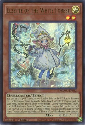 Elzette of the White Forest (MAMO-EN052) - Magnificent Monsters 1st Edition