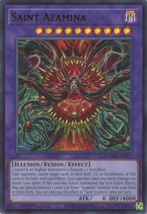 Saint Azamina (MAMO-EN077) - Magnificent Monsters 1st Edition