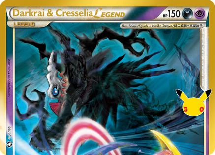 Darkrai & Cresselia Legend (Top) 099/102  - Holofoil ME 30th Celebration Classic Collection - Classic Collection