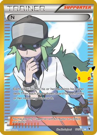 N 101/101  - Holofoil ME 30th Celebration Classic Collection - Classic Collection