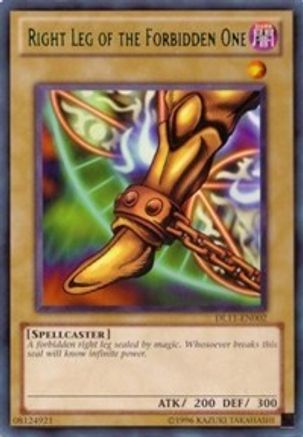 Right Leg of the Forbidden One (Purple) [DL11-EN002] Rare