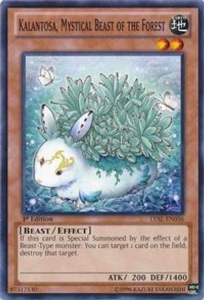 Kalantosa, Mystical Beast of the Forest [LVAL-EN036] Common