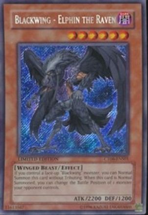 Blackwing - Elphin the Raven [CT06-ENS01] Secret Rare