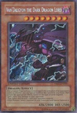 Van'Dalgyon The Dark Dragon Lord [YR01-EN001] Secret Rare