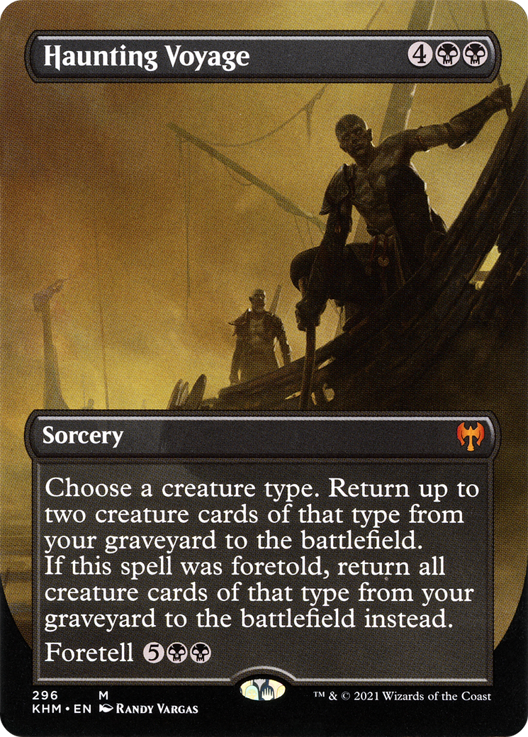 Haunting Voyage (Borderless Alternate Art) [Kaldheim]