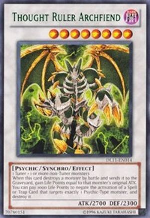 Thought Ruler Archfiend (Green) [DL11-EN014] Rare