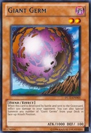 Giant Germ (Blue) [DL12-EN003] Rare