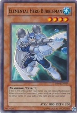 Elemental Hero Bubbleman [DR04-EN014] Common