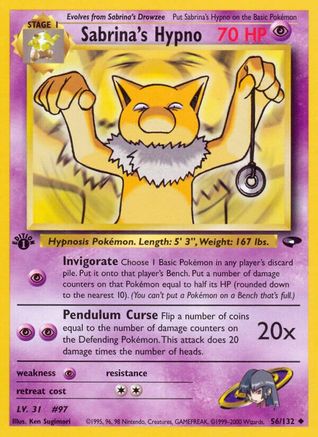 Sabrina's Hypno (56/132) [Gym Challenge Unlimited]
