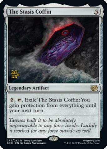 The Stasis Coffin [The Brothers' War Prerelease Promos]