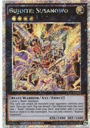 Bujintei Susanowo [CT11-EN002] Secret Rare