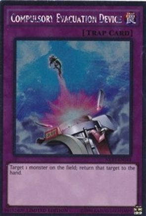 Compulsory Evacuation Device [NKRT-EN044] Platinum Rare