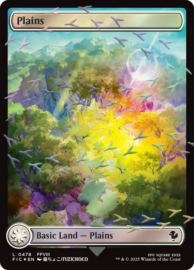 Plains (Chocobo Track Foil) [FINAL FANTASY Commander] (FIC-478)