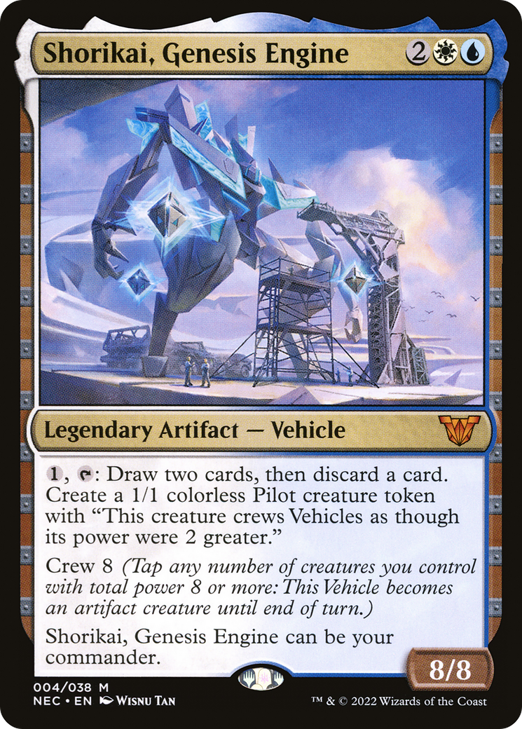Shorikai, Genesis Engine [Kamigawa: Neon Dynasty Commander]